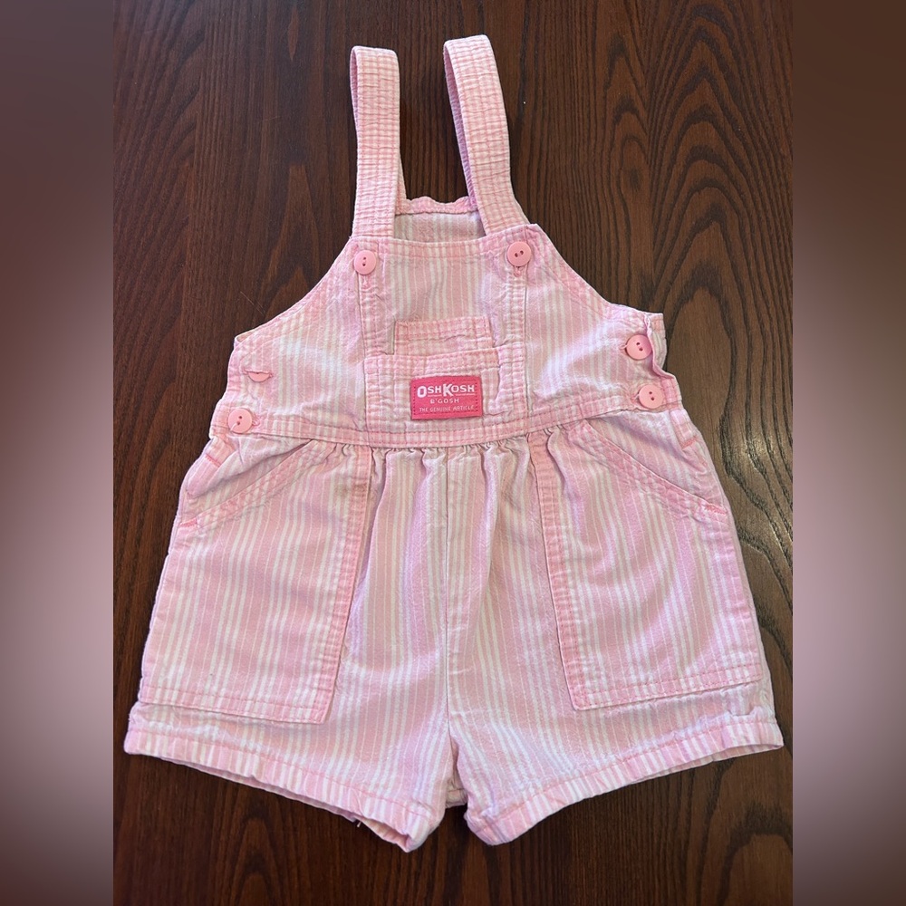 Vintage Oshkosh Pink 3T Made in USA